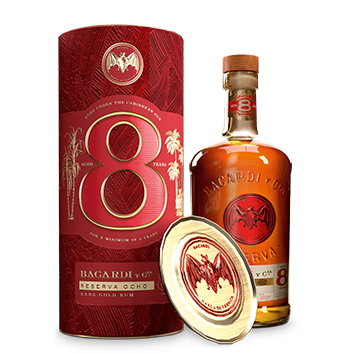 Bacardi Rhum 8ans -reserva Ocho-rare Gold Rhum