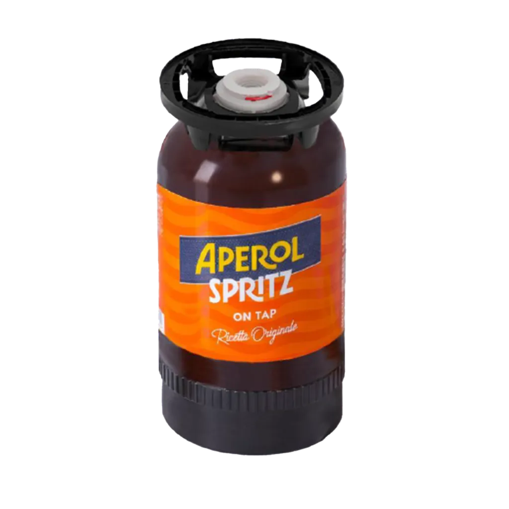 Das APEROL SPRITZ RTD ON TAP Fass.webp