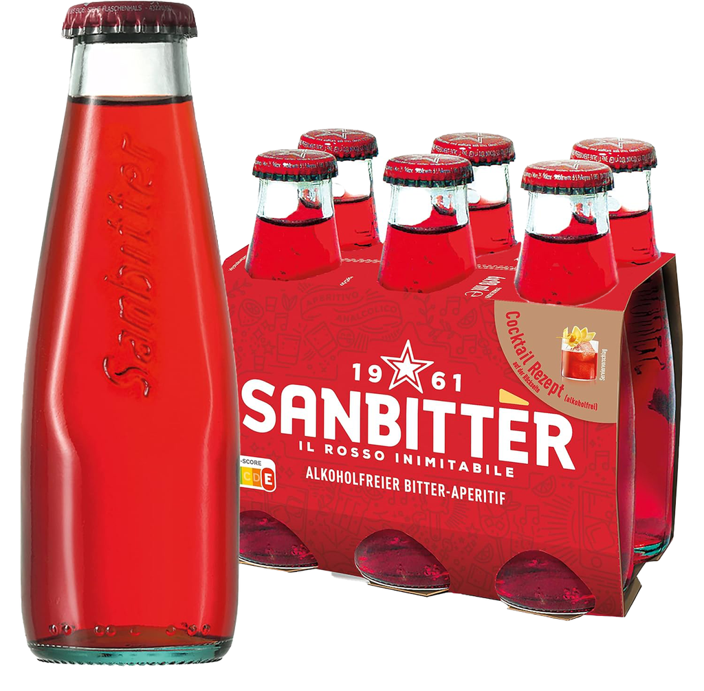[2209] Sanbitter 24 X 0,09 l alkohlfreier Aperitif