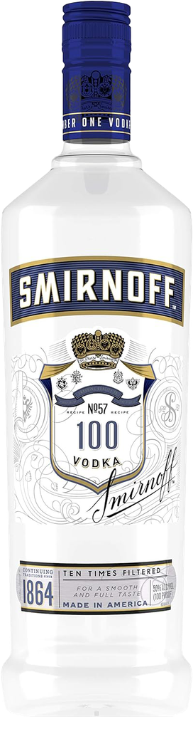 [2286] Smirnoff Blue No. 57.  50% - 1,00 l