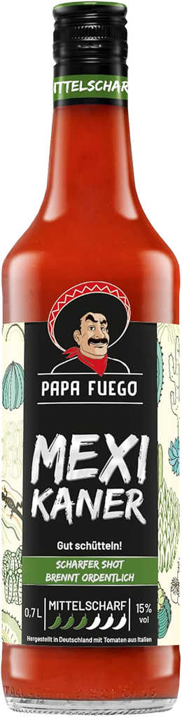 Papa Fuego Mexikaner 15% - 0,70 l