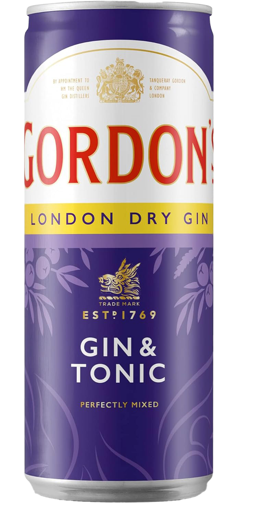 [2488] Gordons Gin Tonic Dose 12 x 0,25 l