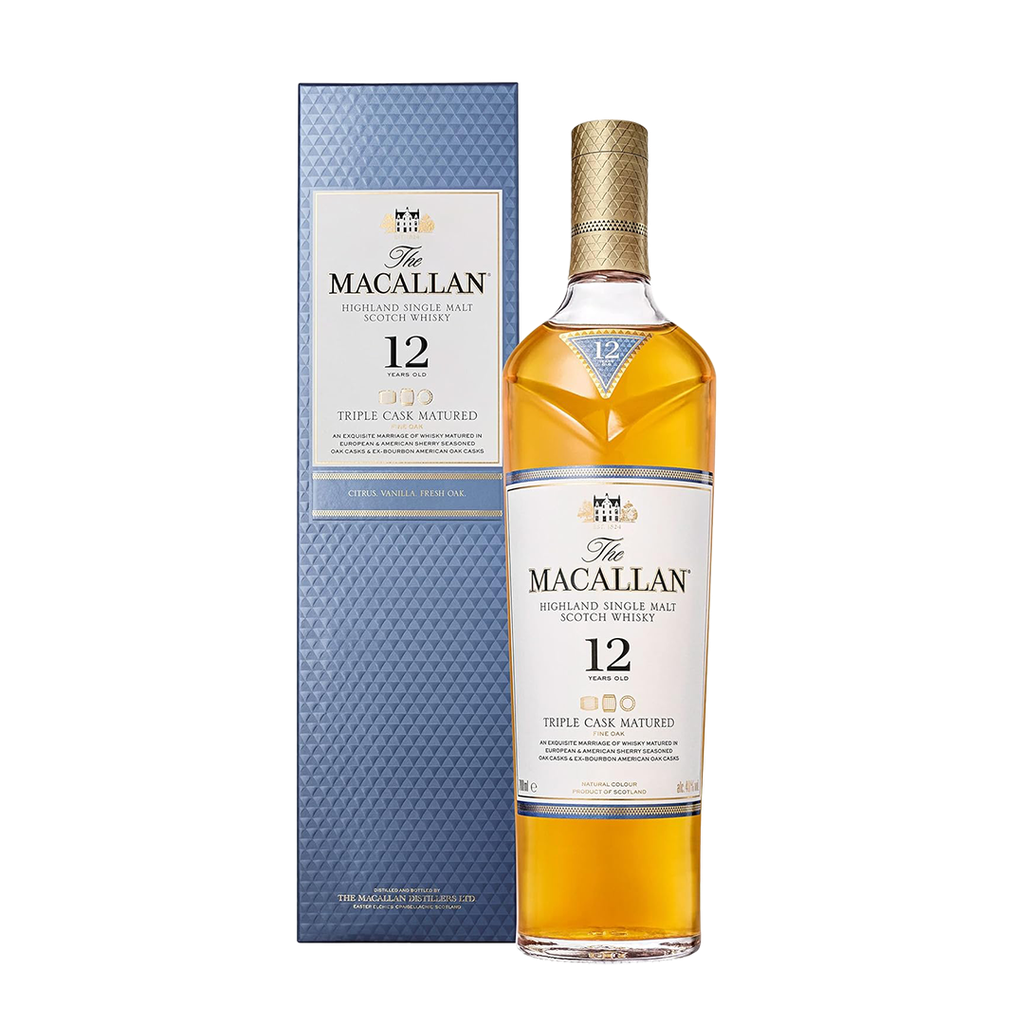 Macallan 12 Tripel Cask Single Malt Scotch Whisky  40% - 0,70 l