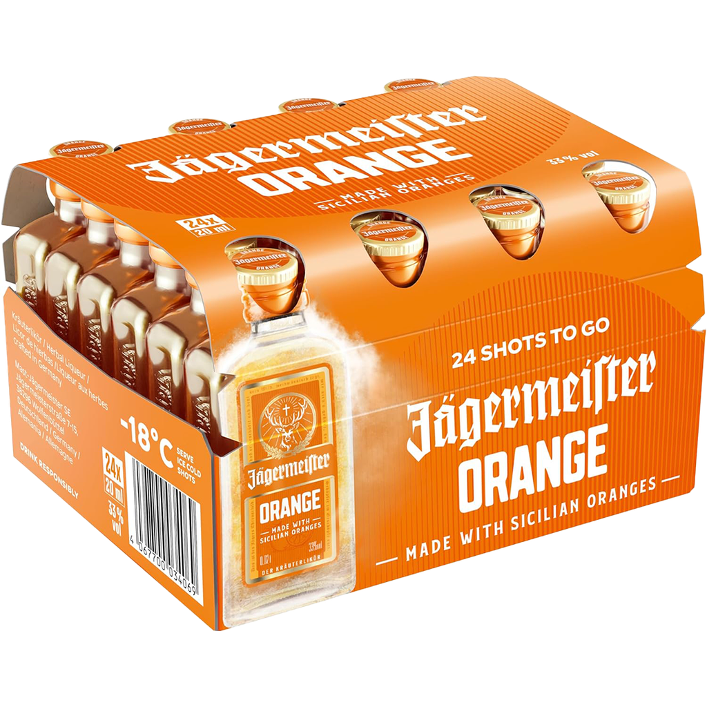 Jägermeister Orange Mini 33% - 24 x 0,20ml