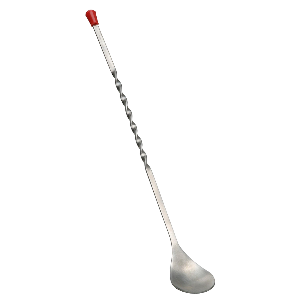 Barlöffel mit Knopf