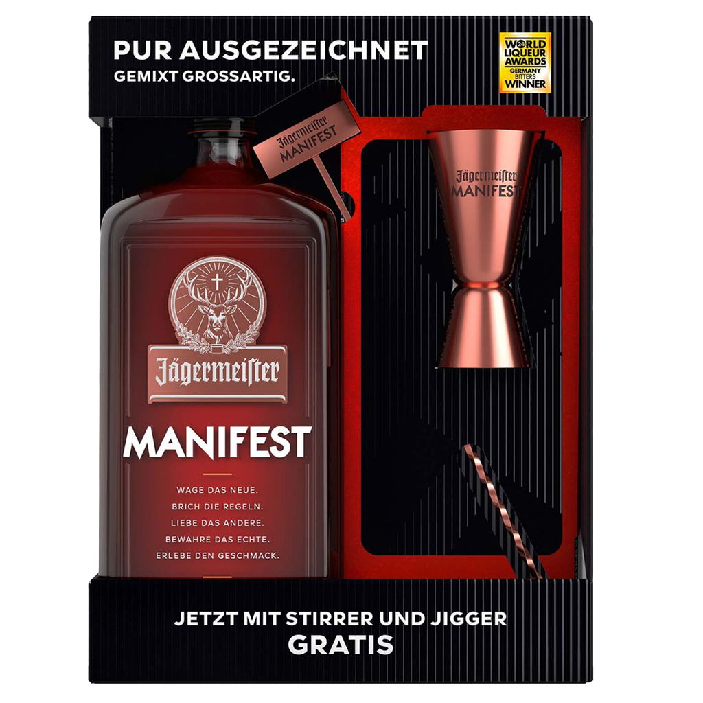 Jägermeister Manifest GP Jigger&Stirrer 35% - 0,50 l 