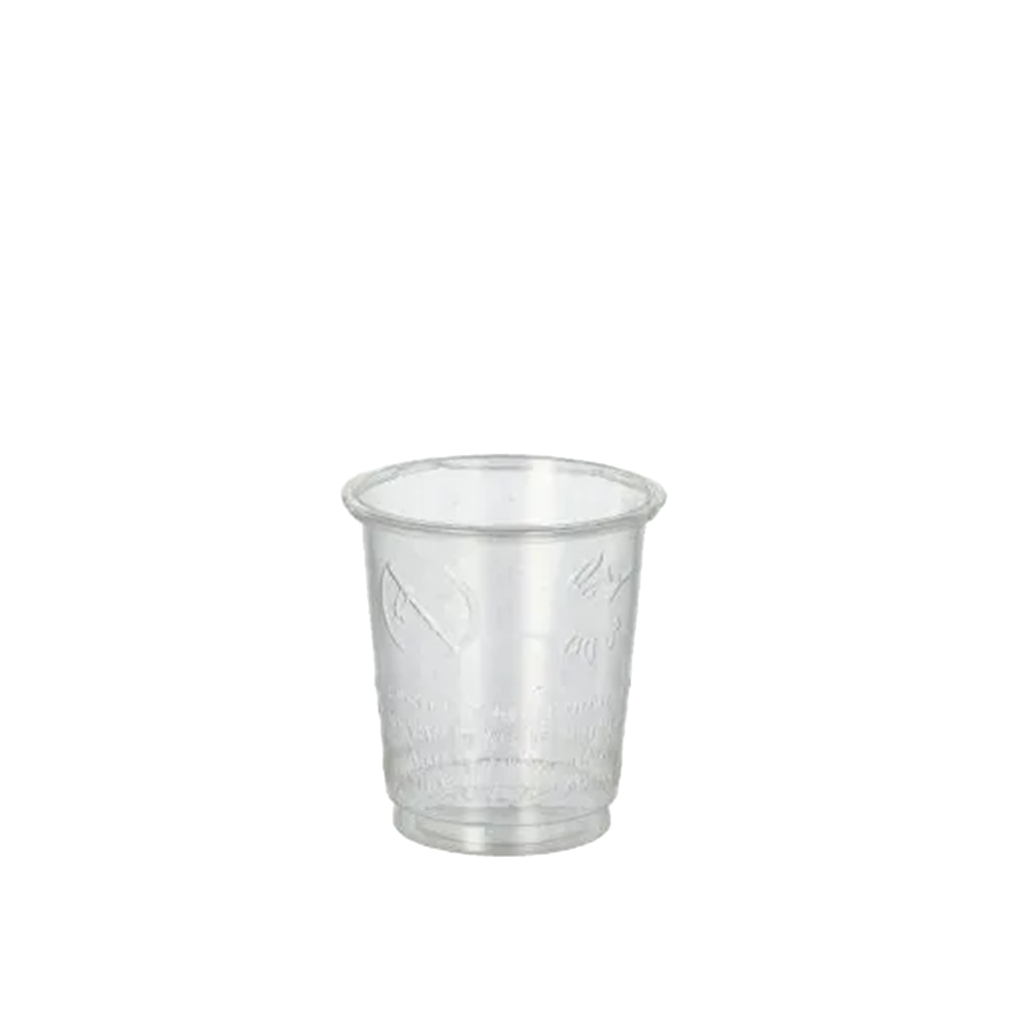 Schnaps Plastikbecher, 0,4 l transparent 40er Packung