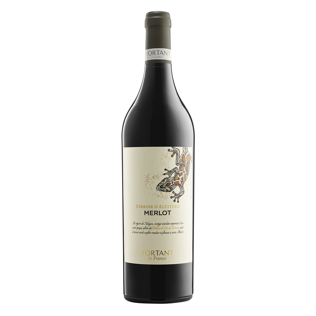Merlot Terroir d'Altitude Fortant de France 14% - 0,75 l