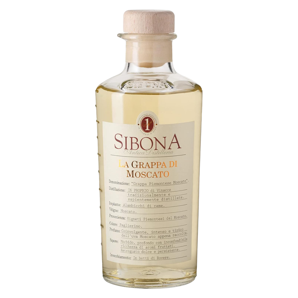 Sibona Grappa Moscato 40% - 0,50 l