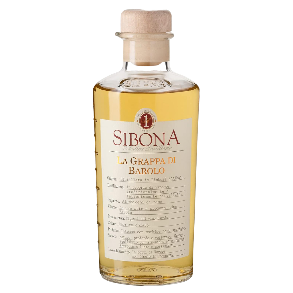Sibona Grappa Di Barolo 40% - 0,50 l