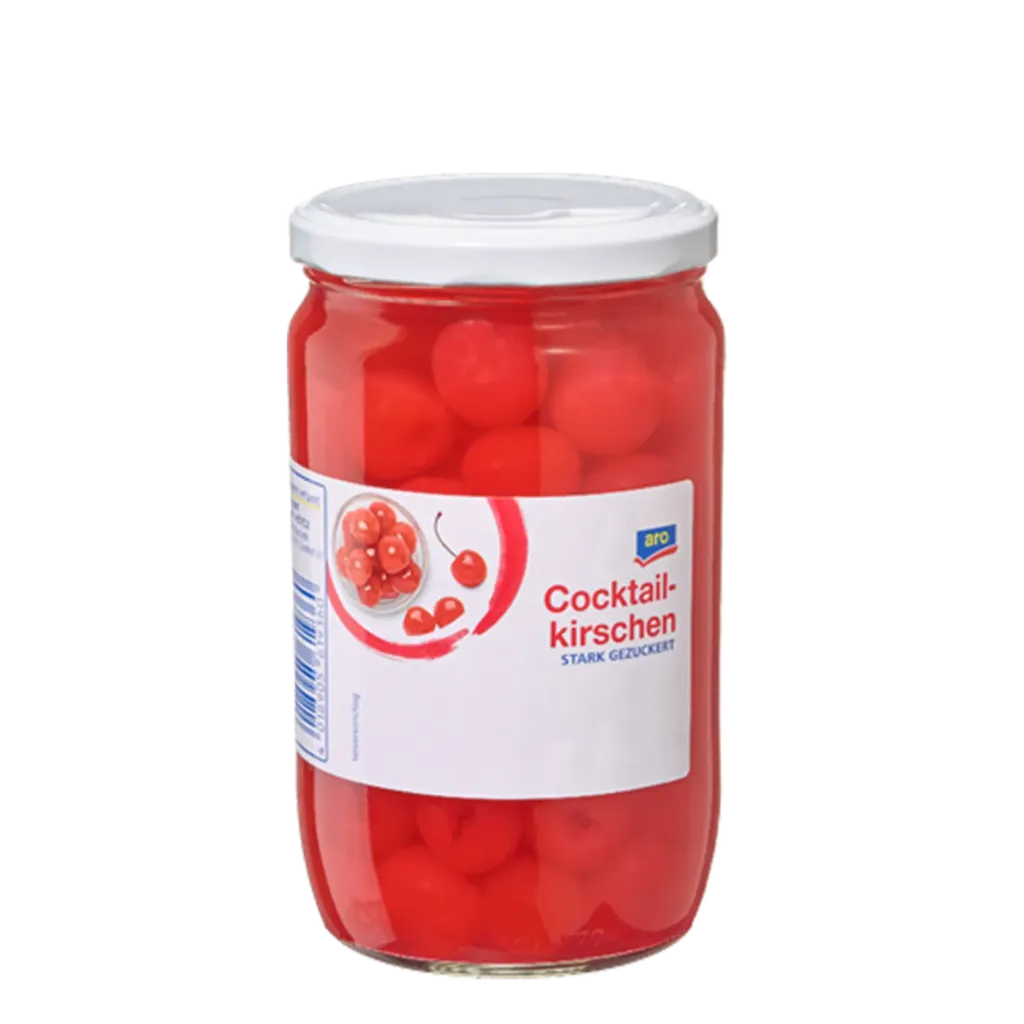 Cocktail Kirschen Glas