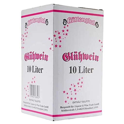 Hüttenglut Glühweine 8,8% BIB - 10 Liter 