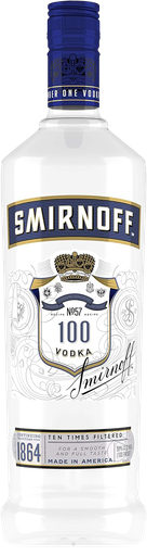 [2286] Smirnoff Blue No. 57.  50% - 1,00 l