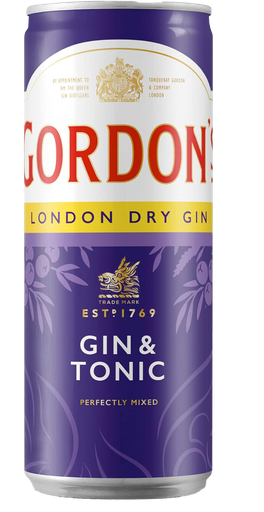 [2488] Gordons Gin Tonic Dose 12 x 0,25 l