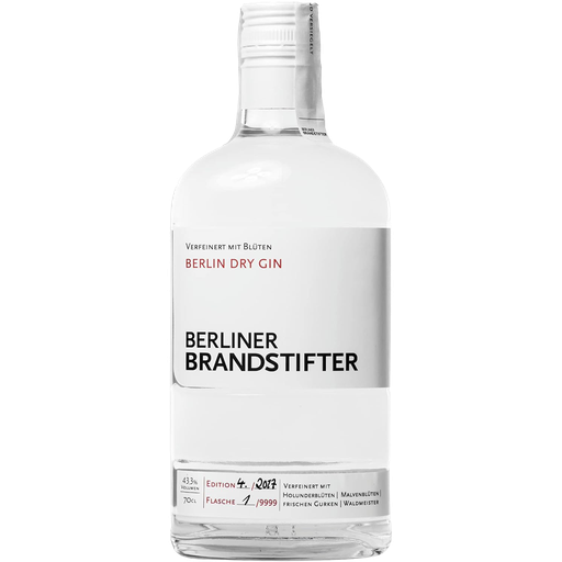 Berliner Brandstifter Dry Gin 43,30% - 0,70 l