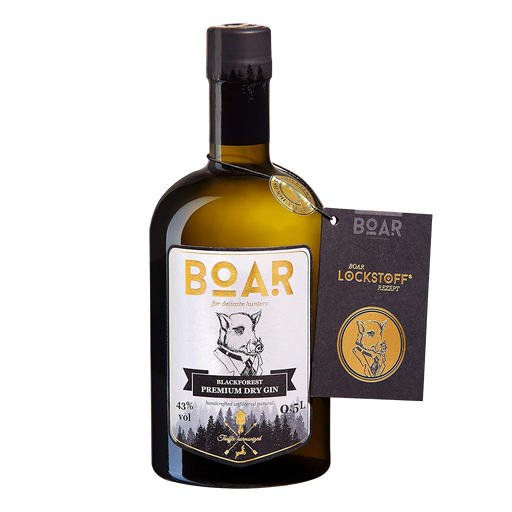 Boar Blackforest Premium Dry Gin 43% - 0,50 l 